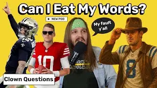 Can I eat my words? How do we fix the WNBA? Which backup's the best? + Thursday Night Football Pick