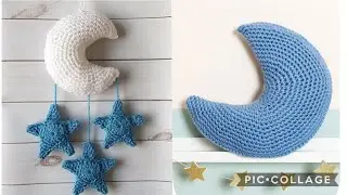 قمر 🌙🌛بالكروشيه
