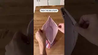Water-Repellent 3-Pack Toiletry Pouch Demo