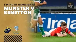 3 Minute Highlights: Munster v Benetton | Round 16 | Guinness PRO14 2020/21