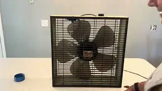 Attempting To Repair The Switch On This McGraw Edison Box Fan