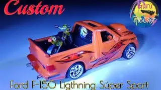 #diy Custom Hotwheels '99 Ford F-150 ligthning