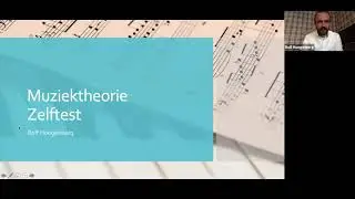 Online zelftest muziektheorie Rolf Hoogenberg