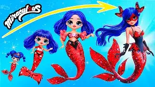 La Sir&egrave;ne Miraculous Ladybug Grandit! DIY Pour LOL OMG