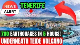 Strong EARTHQUAKE CLUSTER SWARMS shake Pico del Teide Volcano on Tenerife &ndash; More than 700 tremors !