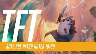 TFT SET 2 | PBE Patch Notes