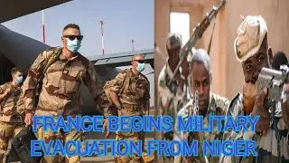 FRANCE BEGINS EVACUATION FROM NIGER