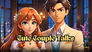Cute Couple Talk in a Big House | Funny & Sweet Animated Story  | Cute Couple | Cartoon