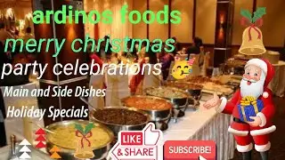 Celebrate the Festive Season with ARDINOS FOODS | Special Christmas Catering Services#viral2024#food