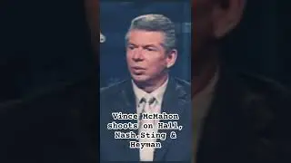 Vince McMahon shoots on Sting, Hall, Nash & Paul Heyman