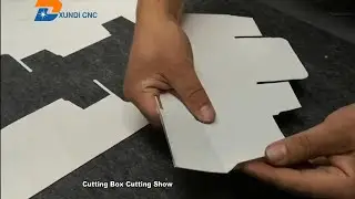 Corrugated Cardboard Carton Box CNC Vibrating Knife Cutting Machine