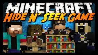 Minecraft Mini-Game: HIDE N' SEEK #1! w/ AntVenom & Friends!