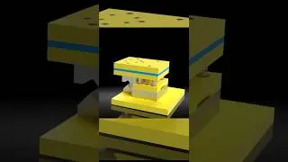 Compound Die For cutting, punching and bending #die #rendering #mechanical