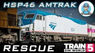HSP46 Amtrak Rescue (Custom Livery) @TrainSimWorld ​@amtrak
