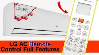 LG AC Remote Control Manual | Full Features (Hindi) 2022 | Tech Cloning