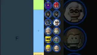 Ranking all LMSH1 characters part 5 #marvel #lego #legomarvelsuperheroes #fyp #shorts #ieatchildren