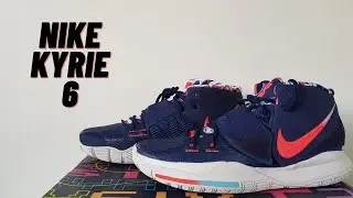 Kyrie 6 Midnight Navy (обзор и на ногах) | Midnight Navy | С бонусом Kyrie 1 | Wolf Grey