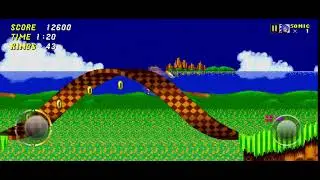 Jugando Sonic 1 Android parte 👊😎