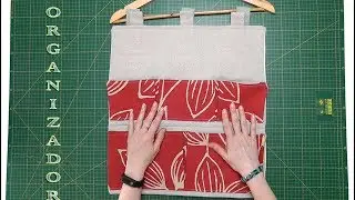 Cómo hacer un ORGANIZADOR de TELA - Utiliiiiisimo 📍📍📍