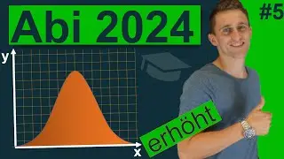 Stochastik - erh&ouml;htes Niveau | Abitur 2024 | Normalverteilung, symmetrische Verteilung, Intervall |5