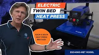 Introducing the Productive ESD4060- MET (Manual Electric Twin) Heat Press