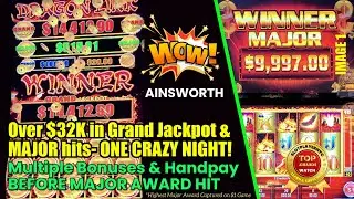 Mohegan Sun $32K GRAND Slot Jackpots + Highest Ainsworth Mustang Money MAJOR  on YouTube