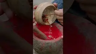 Lotus Silk Ink Pad Making | Best Out of Waste | International Craft