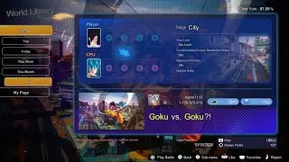 DRAGON BALL: Sparking! ZERO Custom Battle, World Library, Goku vs. Goku?!