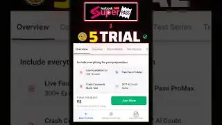 Testbook Super Pass Live at ₹ 5 | Testbook Super Pass Live Trial #testbook #testbookpasspromax