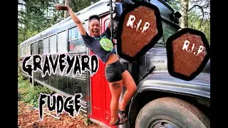 Easy Homemade Fudge | Halloween Cook w/ Me | Syn Cty x Bus Life