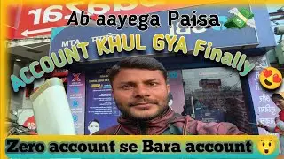 || Finally ACCOUNT Open HO Gaya || Aaj SBI Bank m account open karwa liy dosto🤩 @NirajGuptaVlogs-51 