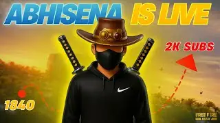 AbhiSena Is Live | The Ultimate Grind Start | Free Fire Max Live