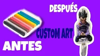 C&oacute;mo hacer un Vegeta Yadrat con plastilina de $18.