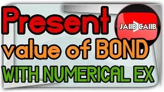 Present Value of bond calculation with Numerical JAIIB CAIIB Banking and Finance