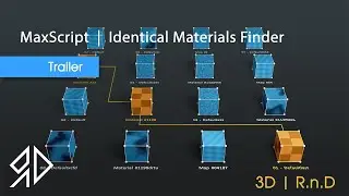 Identical Materials Finder | 3Ds Max - MaxScript