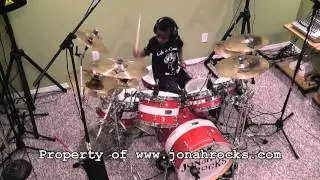 Def Leppard - Photograph, 6 Year Old Drummer, Jonah Rocks