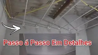Como Fazer TODA a Estrutura de METALON do PVC Passo a Passo COMPLETO com Todos os DETALHES