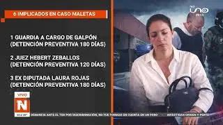 IMPLICADOS EN EL CASO MALETAS