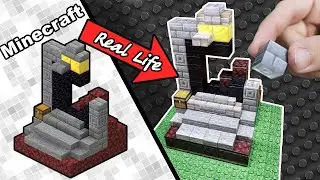 How I transformed regular Lego into a REALISTIC Minecraft Lego ruined portal