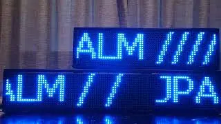 LED Sign Testing Video for Customer