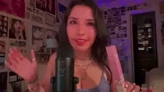 #21 Pea ASMR HUGE Makeup Haul makeup unboxing, lipgloss application, makeup triggers, whisper ramble