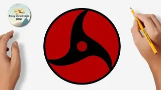 How To Draw Itachi Mangekyou Sharingan | Naruto | Anime Drawing