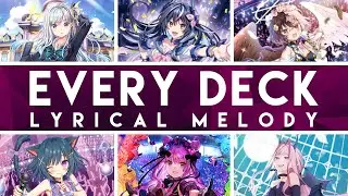 Every Deck Build For Lyrical Monasterio (D-LB01) || Cardfight!! Vanguard