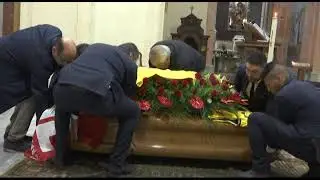 L ULTIMO SALUTO AD EGIDIO CARBONE 5 DIC