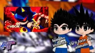 Dragon Ball Super react Chrono - VERDADEIRO OURI&Ccedil;O | Metal Sonic (Sonic)