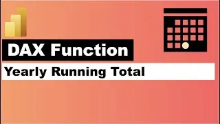 How to Calculate Yearly Running Total using Power BI DAX Function DatesYTD