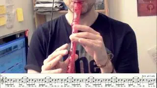 Burn Ellie Goulding - Recorder (flute) - @carlosrpmusica Carlos Rodr&iacute;guez Parr&oacute;n