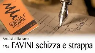 19 Carta e scrittura Favini schizza e strappa prova stilografica