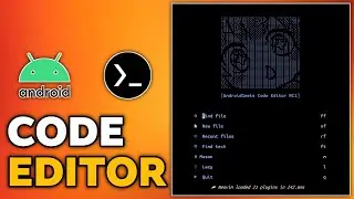 Android Geeks Code Editor RC1 for Termux