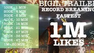 BIGIL OFFICIAL TRAILER RECORD BREAKING
